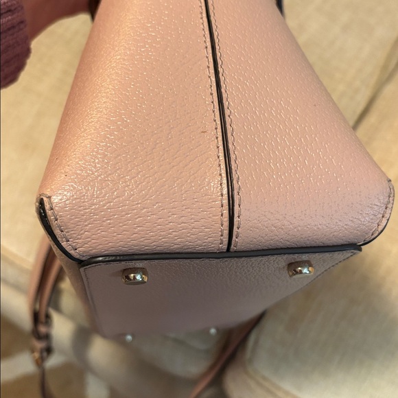 Kate Spade Blush Satchel with Bow Accent - Picture 6 of 10